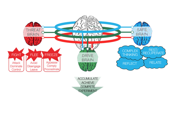 Threat and our Trimotive brain